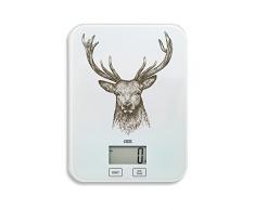 ADE KE1727 Balance de Cuisine numérique, Plastique, Multicolore, 20 x 23 x 2 cm