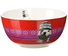 Teo Jasmin TEOZ9029 Bol, Céramique, Montagne, 15 x 15 x 7 cm