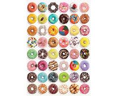 Empire Merchandising 668004 Tops Cupcakes, Donuts, la Cuisine, la Maison, Poster 61 x Pression 91.5 cm