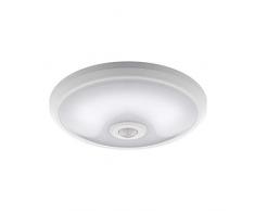 Goobay Plafonnier LED avec dÃ©tecteur de mouvement Blanc 6 m IP20