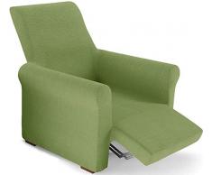 PETTI Artigiani Italiani - Housse de Fauteuil, Housse de Fauteuil Relax (80 Ã 100 cm), Elastique, Vert, 100% Made in Italy