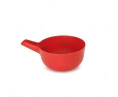BIOBU by EKOBO 68593 Pronto Multifonction Bol S, Fibres de Bambou/Mélamine Tomate, 26 x 19 x 11,5 cm