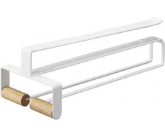 Yamazaki Porte Verre à Vin Acier Blanc Taille Unique