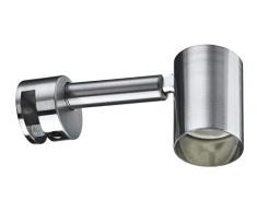 Paulmann 99905 Galeria Simplo LED Ã©clairage de miroir 1x5,3W GU10 Acier brossÃ© 230 V MÃ©tal