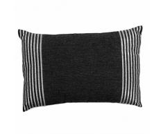 Fouta FutÃ©e Enveloppe de Coussin rectangulaire en Tissage fouta, Coton, Multicolore, 35x50 cm