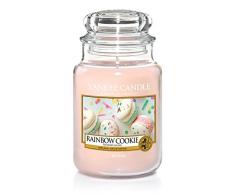 Yankee Candle bougie jarre « Fantaisies sucrées », rose, 10,7 x 10,7 x 16,8 cm
