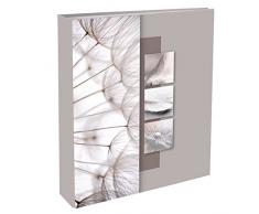 emotion 721833 Pearl Album Photos Pochettes 200 Vues 11,5X15, Papier-Carton, Gris, 5,5 x 22,5 x 24,8 cm