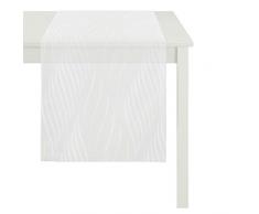 Apelt Chemin de Table, Polyester, crÃ¨me, 48Â x 140Â x 0,5Â cm