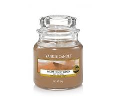 Yankee Candle bougie jarre Â«Â Vent des sablesÂ Â», orange, 5,8 x 5,8 x 8,6 cm