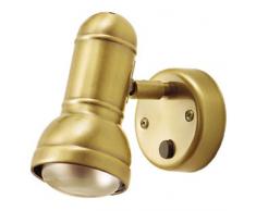 Oaks Lighting Regency Applique murale 1 lumière Finition laiton antique