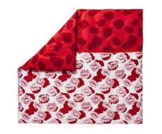 Essix - Housse de couette Ambiente Satin de coton Carmin 200 x 200 cm