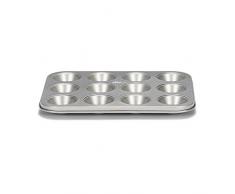 patisse 2048334 Mini Moule à Muffins Silver Top 12 pièce, Autre