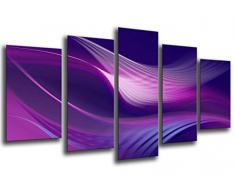 Tableau Moderne Photographique, Impression sur bois, Image dart abstrait, 165 x 62 cm, ref. 26114