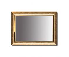 Belssia Miroir Ancien, en Bois, Or, 100Â x 4Â x 70Â cm