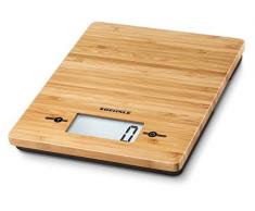 Soehnle 66308 Bamboo Balance de cuisine Bambou Brun 20,2 x 23,2 x 3,8 cm