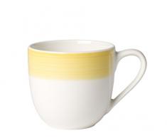 Villeroy & Boch Lemon Pie Tasse Ã Mokka/Expresso, 100 ml, Porcelaine Premium, Jaune