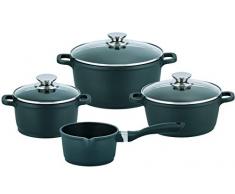 ELO 91581 Lot de 7 casseroles en fonte daluminium