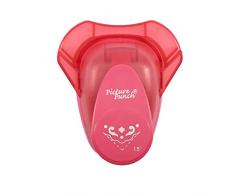 Vaessen Creative Perforatrice de Papier, Tulipe, Coins Décoratifs, Pour Projets DIY, Scrapbooking, Création de Cartes et Plus