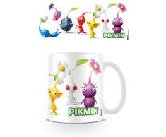 Nintendo MG25151 Pikmin (Characters) Tasse de café, Multi Coloured