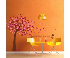 Autocollant Mural Large Arbre Cerisier Art Deco