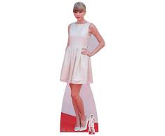 Celebrity Taille réelle en Carton Taylor Swift Taille Mini Découpe de Table, Bois, Multicolore, 182 x 63 x 182 cm