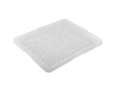 Keeeper Couvercle pour Boîte de Rangement Franz, Taille : XXL, 52 x 43 cm, Franziska, Transparent