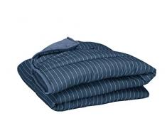 Pikolin Home - Couette en fibre hypoallergénique et réversible, automne/hiver, 300g/m². 150x220cm-Lit 80/90