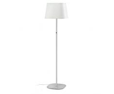 Faro Barcelona 29938 SWEET Lampadaire blanc et nickel