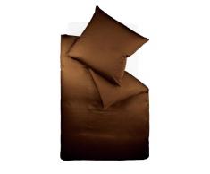 fleuresse Housse de couette avec fermeture-éclair 200x200 cm + 2 taies doreiller 80x80 cm Satin maco