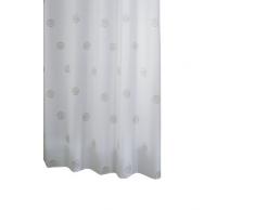 Ridder 414270-350 Rideau de Douche Textile Univers gris 240 x 180 cm + Anneaux Plastique