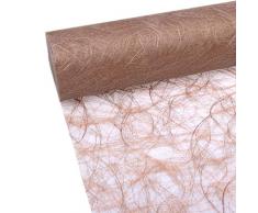 HKT Home Deco Sizoweb Chemin de Table cuivre 20 cm Rouleau 25 Mètres - 64-200-25-040