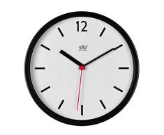 Wild Wood Horloge Murale, Noir de Jais