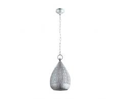 Eglo MELILLA Suspension, Acier, argenté 60W 240V