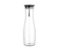 Bohemia Cristal 093 006 Carafe en verre « Viva » avec bec verseur pratique 1 250 mL smoke