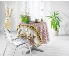 Couleur Montagne Chemin de Table Polyester Naturel 40 x 150 x 150 cm