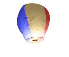 SKYLANTERN Lanterne Volante Bleu Blanc Rouge