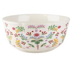 Katie Alice Festival Folk Servir Bol, Blanc