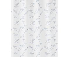 Kleine Wolke 4985100305 Birdie Rideau de Douche Blanc 180 x 200 cm