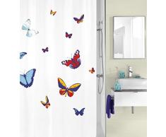 Kleine Wolke 5223148305 Rideau de Douche Farfalla 180x200 cm 100% Polyester, Blanc, 20x20x5 cm