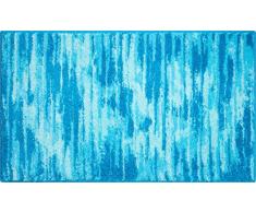 Grund Tapis de Bain AntidÃ©rapant avec Swarovski, 100% Polyacrylique, Ultra Soft, certifiÃ© teÑ certifiÃ©, Garantie 5Â Ans, Crystal Light, Fancy - tÃ¼rkis, 70 x 120 cm