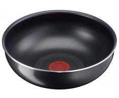 Lagostina Ingenio Essential Wok, Ã¸ 28Â cm, Aluminium, Noir