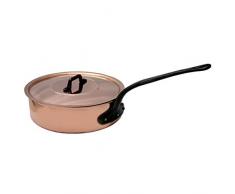 Baumalu 203010 Sauteuse + Couvercle en Cuivre DiamÃ¨tre : 20 cm