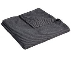 Zebra Textile vesubio 38884 jeté de canapé 2 Places Gris
