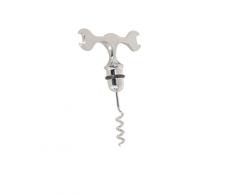 MSV 110302 Tire Bouchon en Zinc, Aluminium/CÃ©ramique/Silicone, Argent, 12x8x2 cm