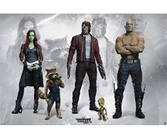 Guardians of the Galaxy 2 Poster Guardians multicolour