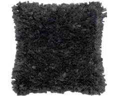 Dutch Decor Housse de Coussin Romano 45x45 cm Noir - Housses de Coussin DÃ©coratif - ZippÃ©e