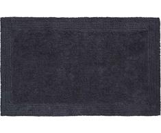 Grund Luxor Tapis de Bain, Coton Organique, Anthracite, 50x80 cm