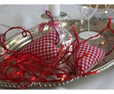 Star Guirlande de 15Â LED Fonctionne avec pile, boÃ®te avec fenÃªtre Rouge 2,1Â m