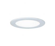Paulmann 92059 Kit encastrÃ©s Quality Panneau LED, rond, 1x12W, 4000 K, 230V, 170mm, Blanc/Plastique