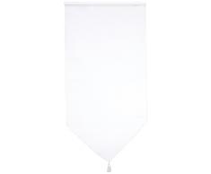 Lovely Casa RA21697001 Monna Paire Brise Bise Polyester Blanc 120 x 60 cm